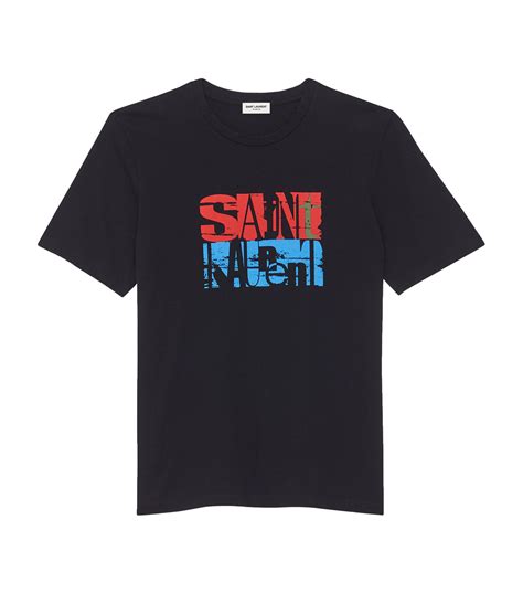 saint laurent graphic t shirt.